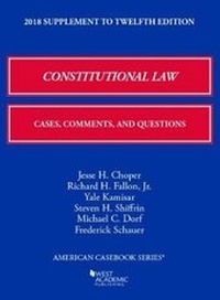 Enlarge image Cover: Constitutional Law - West Academic Press