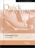 Cover: Quick Review of Criminal Law - West Academic Press