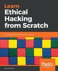 Cover: Learn Ethical Hacking from Scratch - Packt Publishing