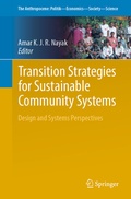 Cover: Transition Strategies for Sustainable Community Systems - Springer