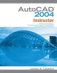 Enlarge image Cover: MP AutoCAD 2004 Instructor: WITH AutoCAD 2005 Update - McGraw Hill Higher Education