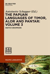 Abbildung von: The Papuan Languages of Timor, Alor and Pantar. Volume 3 - De Gruyter Mouton