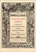 Cover: Collector's Choice - Houghton Library of the Harvard College Library