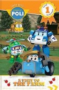 Cover: Read with Robocar Poli: A Visit to The Farm (Level 1: Starting Reader) - Caillou