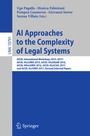 Cover: AI Approaches to the Complexity of Legal Systems - Springer