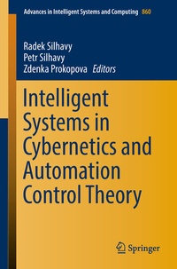 Enlarge image Cover: Intelligent Systems in Cybernetics and Automation Control Theory - Springer