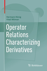 Abbildung von: Operator Relations Characterizing Derivatives - Birkhäuser