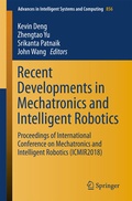 Cover: Recent Developments in Mechatronics and Intelligent Robotics - Springer