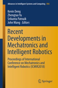 Abbildung von: Recent Developments in Mechatronics and Intelligent Robotics - Springer