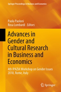 Abbildung von: Advances in Gender and Cultural Research in Business and Economics - Springer