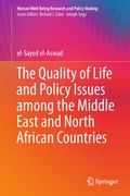 Cover: The Quality of Life and Policy Issues among the Middle East and North African Countries - Springer
