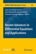 Cover: Recent Advances in Differential Equations and Applications - Springer