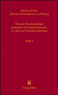 Cover: Novum Dictionariolum puerorum Latinogermanicum, et e diverso Germanicolatinum - Georg Olms Verlag