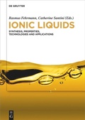 Cover: Ionic Liquids - De Gruyter