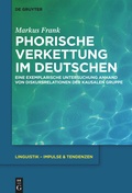 Cover: Phorische Verkettung im Deutschen - De Gruyter