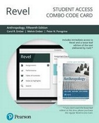Abbildung von: Revel for Anthropology -- Combo Access Card - Pearson