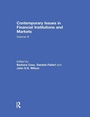 Cover: Contemporary Issues in Financial Institutions and Markets - Routledge