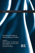 Cover: Fairness and Justice in Natural Resource Politics - Routledge