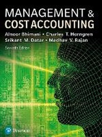 Abbildung von: Management and Cost Accounting + MyLab Accounting with Pearson eText (Package) - Pearson Education Limited