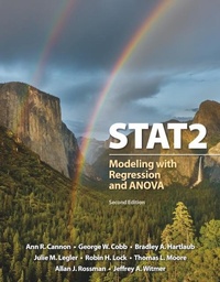 Bild vergrößern Bild: STAT2: Modeling with Regression and ANOVA - W.H.Freeman & Co Ltd