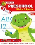 Cover: School Zone Preschool Write & Reuse Workbook - School Zone