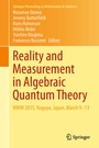 Cover: Reality and Measurement in Algebraic Quantum Theory - Springer