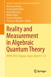 Enlarge image Cover: Reality and Measurement in Algebraic Quantum Theory - Springer