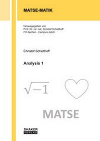 Enlarge image Cover: Analysis 1 - Shaker