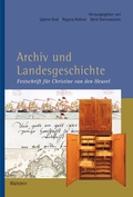 Cover: Archiv und Landesgeschichte - Wallstein
