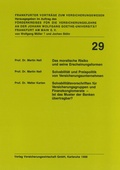 Cover: Das moralische Risiko und seine Erscheinungsformen / Solvabilit&auml;t und Preispolitik von Versicherungsunternehmen / Solvabilit&auml;tsvorschriften f&uuml;r Versicherungsgruppen und Finanzkonglomerate - Ist das Muster der Banken &uuml;bertragbar? - VVW Verlag Versicherungswirtschaft