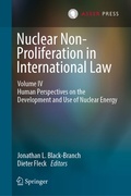 Abbildung von: Nuclear Non-Proliferation in International Law - Volume IV - T.M.C. Asser Press