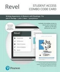 Enlarge image Cover: Revel for Writing Arguments - Pearson