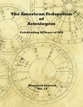 Cover: Journal of Research 2018 - American Federation of Astrologers