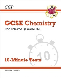 Abbildung von: GCSE Chemistry: Edexcel 10-Minute Tests (includes answers) - Coordination Group Publications Ltd (CGP)