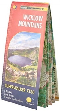 Abbildung von: Wicklow Mountains - Harvey Map Services Ltd