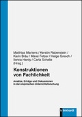 Cover: Konstruktionen von Fachlichkeit - Verlag Julius Klinkhardt