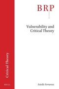 Cover: Vulnerability and Critical Theory - Brill