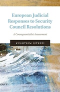 Cover: European Judicial Responses to Security Council Resolutions - Martinus Nijhoff