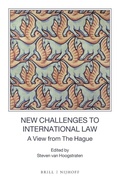 Cover: New Challenges to International Law - Martinus Nijhoff