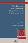 Cover: Neo-Latin and the Vernaculars - Brill