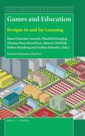 Cover: Games and Education: Designs in and for Learning - Brill