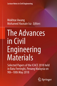 Enlarge image Cover: The Advances in Civil Engineering Materials - Springer