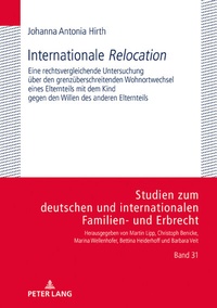 Abbildung von: Internationale «Relocation» - Peter Lang Verlag