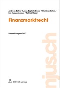 Cover: Finanzmarktrecht - St&auml;mpfli Verlag