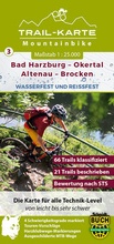 Abbildung von: MTB Trail-Karte Harz: Bad Harzburg - Okertal - Altenau - Brocken - Schmidt-Buch-Vlg