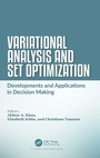 Cover: Variational Analysis and Set Optimization - CRC Press