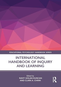Enlarge image Cover: International Handbook of Inquiry and Learning - Routledge