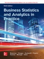 Cover: ISE Business Statistics and Analytics in Practice - McGraw-Hill Education