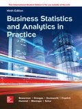 Cover: ISE Business Statistics and Analytics in Practice - McGraw-Hill Education