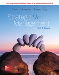 Cover: ISE Strategic Management: Text and Cases - McGraw-Hill Education